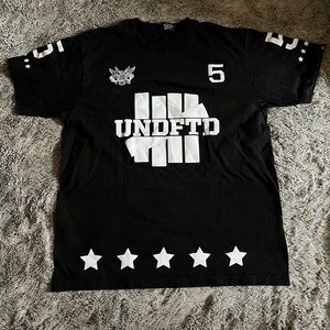 Undefeated Black & White T-shirt